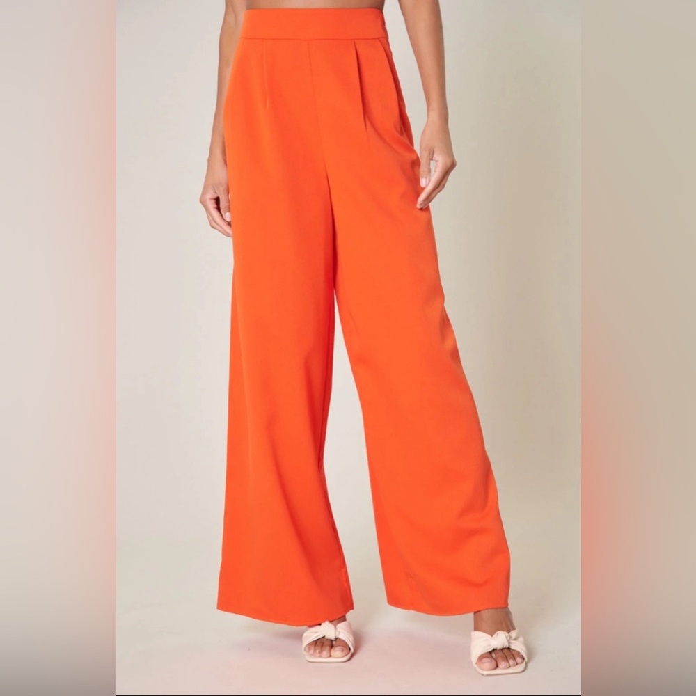 Sugar Lips Power Moves High Waist Wide Leg Pants size Small